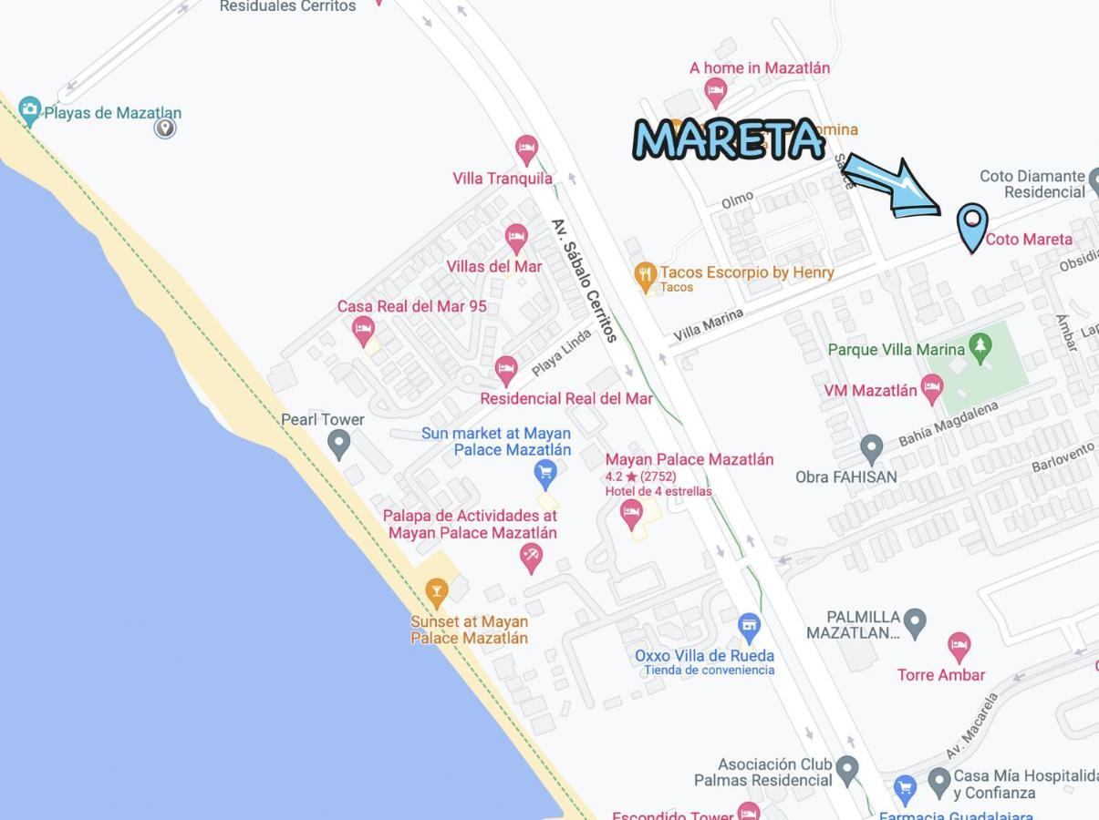 Mareta 201 Hermoso Cerca De La Playa Mazatlán Buitenkant foto